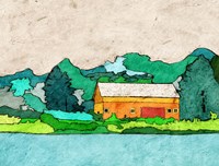 Lake Side Fine Art Print