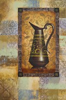 Deep Crimson Vessel I Fine Art Print