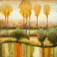 Early Morning Meadow II Fine Art Print