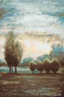 Return to the Blue Open Glow I Fine Art Print