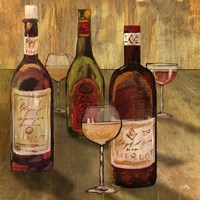 Bottle of Wine I Framed Print