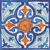 Colorful Tile I Fine Art Print