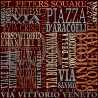 Streets of Rome Fine Art Print