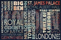 London places Fine Art Print