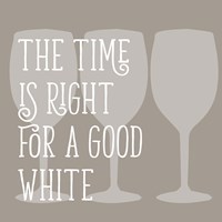 A Good White Fine Art Print