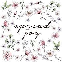 Spread Joy Floral Fine Art Print