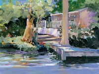 Mt. Dora Canal House Fine Art Print