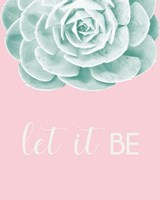 Inspirational Echeveria Fine Art Print