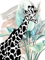 Tropical Giraffe Fine Art Print