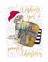 Wishing You A Prrrfect Christmas Fine Art Print