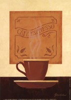 Cafe Espresso Framed Print