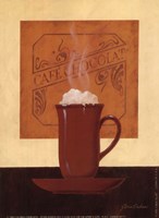 Cafe Chocolat Framed Print