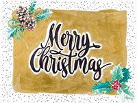 Merry Christmas Fine Art Print