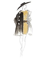 Fashion Sketch I Fine Art Print
