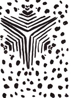 Black and White Design I Framed Print