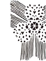 Black and White Design II Framed Print