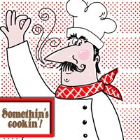 Bon Appetit Chef II Framed Print