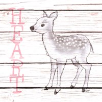 Deer Heart Fine Art Print