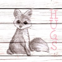 Fox Hugs Fine Art Print