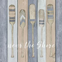 Oars Near the Shore Fine Art Print