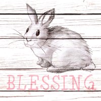 Rabbit Blessing Fine Art Print