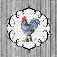 Rooster on the Roost II Fine Art Print