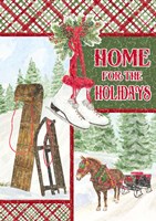 Sleigh Bells Ring - Happy Holidays Fine Art Print