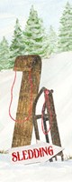Sleigh Bells Ring panel I Sleigh Ride Fine Art Print