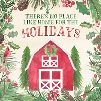 New England Christmas I Fine Art Print