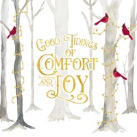 Christmas Forest I Good Tidings Fine Art Print