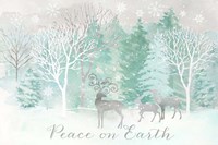 Peace on Earth Silver landscape Fine Art Print