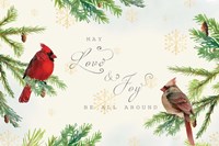 Christmas Blessings landscape Fine Art Print