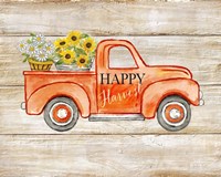 Happy Harvest I-Truck Fine Art Print