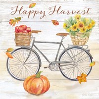 Happy Harvest II-Bike Fine Art Print