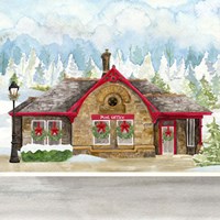 Christmas Village III Framed Print