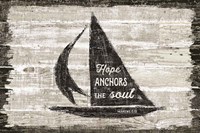 Driftwood Coast Scripture II Fine Art Print