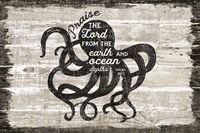 Driftwood Coast Scripture IV Fine Art Print