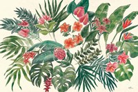 Jungle Vibes VI Leaves Fine Art Print