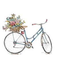 Paris Forever III v2 White Fine Art Print