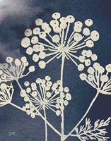 Dark Blue Sky Garden I Fine Art Print