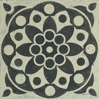 Black and White Tile II Fine Art Print