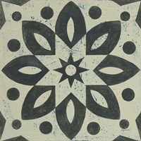 Black and White Tile I Fine Art Print