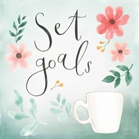 Chase Dreams III Green Fine Art Print