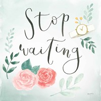 Chase Dreams II Green Fine Art Print