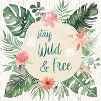 Paradise Petals V Fine Art Print