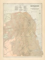 San Francisco Map Fine Art Print