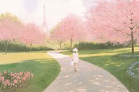 Printemps a Paris II Fine Art Print