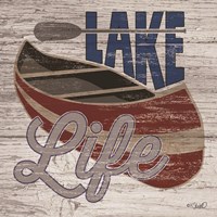 Lake Life Canoe Fine Art Print