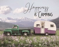 Spring Camping I Fine Art Print