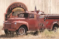 Volunteer Firefighter Fine Art Print